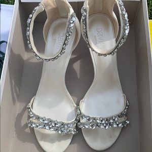 David’s Bridal Heels - Bride